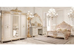 Версаль крем золото спальня